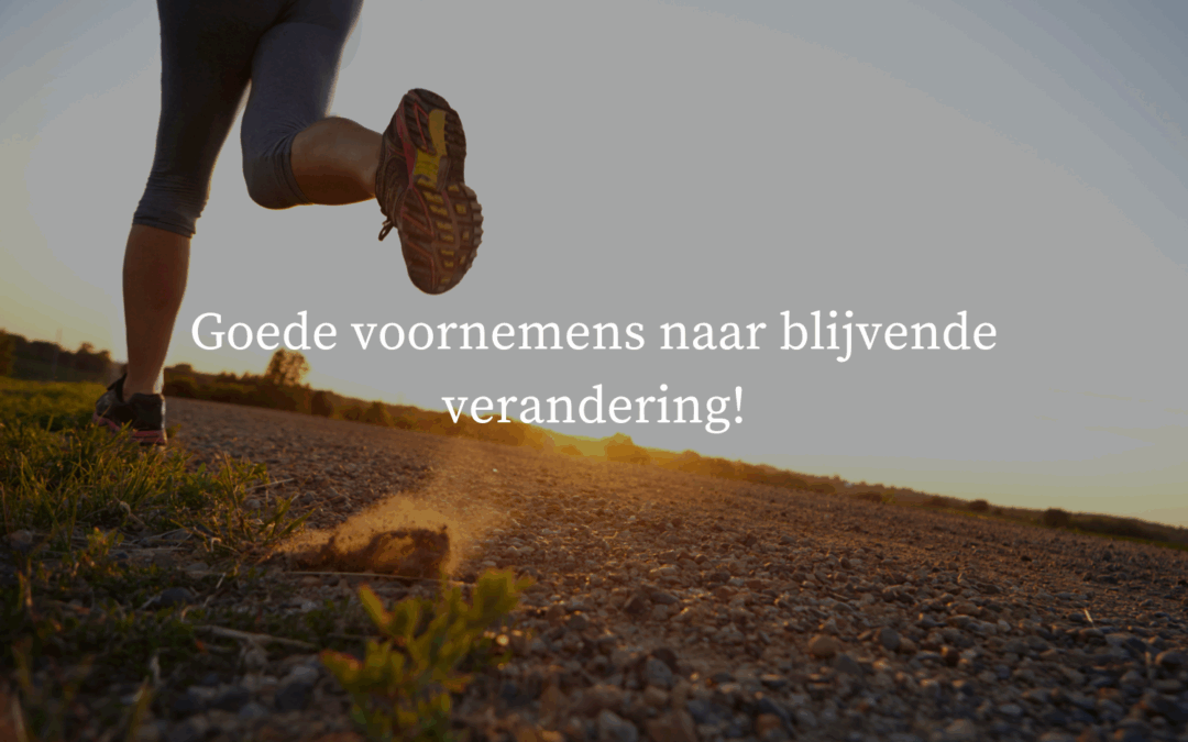 Goede voornemens naar blijvende verandering!